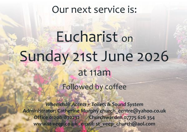 Third Sunday Service at St Veep